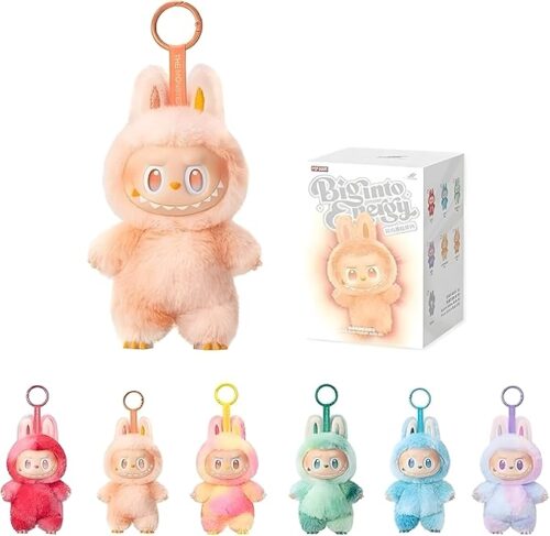 labubu keychain doll